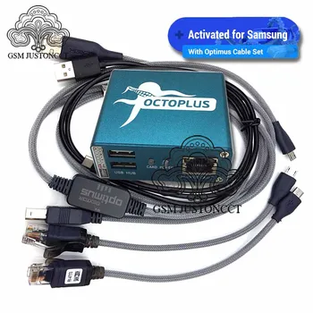Originale nye octoplus box / blæksprutte max + 5 kabel til samsung / sam