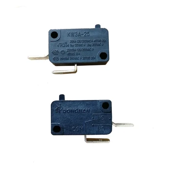 2Pc KW3A-25 125V/250V IKKE Normalt Åben 2 Pin Mikrokontakt Micro Switches 25A stort nuværende