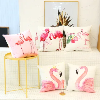 Brudepige Gave Flamingo Pude Pude Tilfælde, Soveværelse Sofa Indretning Bryllup Favoriserer og Gaver til Gæsterne Fødselsdag Part Souvenir -