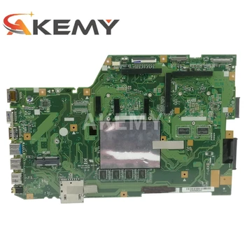 Akemy X751NV oprindelige bundkort for ASUS X751N Laptop bundkort X751NV bundkort med 4 GB-RAM N3050 / N3060