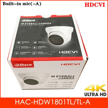Dahua Lite Plus Series 4K HDCVI Kamera HAC-HDW1801TL HAC-HDW1801TL-EN Indbygget MIC Vandtæt IP67 2,8 mm 3,6 mm Coax-Kamera