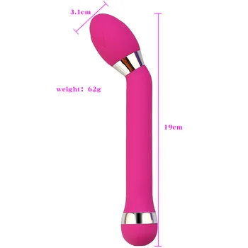 G Spot Dildo Vibrator sex legetøj til kvinder Vandtæt Silikone Vibrator Klitoris Massager Kvindelige Masturbator Sex dukke S0037