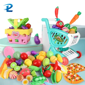 Børn, Spil Toy Hus Skære Frugt og Grøntsager Legetøj Simulering Børn Køkken Toy Sæt Børns Uddannelsesmæssige Legetøj