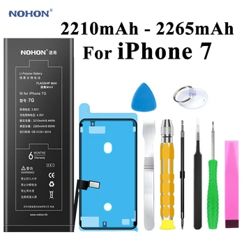 Nohon Batteri Til iPhone 7 Plus X 7P 7G iPhone7 7Plus Indbygget Li-polymer-Batterier + Værktøjer Til Apple iPhone X 7 Plus 7P Batteri