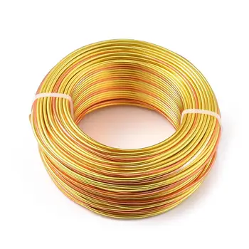 55m/roll 1 mm 1,5 mm 2 mm Aluminium Runde Ledning Farverige Metal Wire For Håndlavede DIY Armbånd, Øreringe og smykkefremstilling Resultater