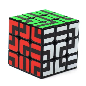 Z-cube Labyrint Type 3x3x3 Magiske Terning Terning Intelligent Gave Legetøj Til Børn - Sort