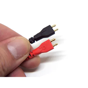 For Sennheiser udskiftning kabel HD25 HD25-1 HD265 HD535 HD545 HD560 HD565 HD580 HD600 HD650 hovedtelefoner forgyldt audio kabel