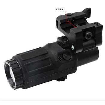 MAGORUI G33 3x Forstørrelse for Red Dot Seværdigheder med STS Mount Taktiske Jagt Optisk Kollimator Syn Tilbehør