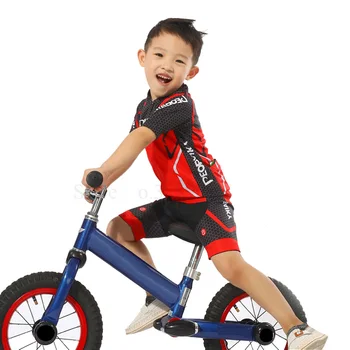 Hurtig-Tør Sommer Korte Ærmer Børn Cykling Sæt Baby Sportstøj Cykel Tøj, Børn, Cykel Ridning, Der Passer Åndbar