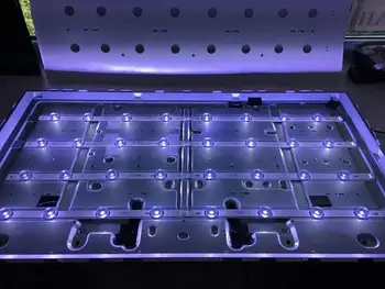 8 Stykker/masse(4*+4*B) LED-baggrundsbelysning bar for LG INNOTEK DRT 3.0 42
