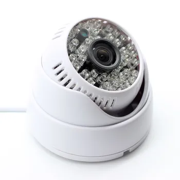 HD 1080P 2MP AHD CCTV Kamera til Indendørs Dome Sikkerhed IR Farve 48Leds night vision CMOS-Hvid