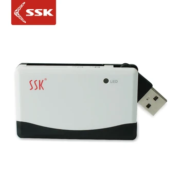 USB2.0 en multifunktionel højhastigheds-kortlæser SD-TF CF card reader 010