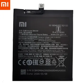 Xiao mi Orginal BM3M 3070mAh batteri Til Xiaomi 9 Se Mi9 SE Mi 9SE BM3M Høj Kvalitet Telefon Batterier +Værktøjer