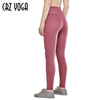 CRZ YOGA Kvinder Fitness-Træning Legging Elastisk Ultra Høj Talje Bukser Yoga Sport Leggins