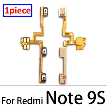 20Pcs tænd/sluk Lydstyrke Knap, Flex Kabel Bånd Til Xiaomi Redmi 8 8A 9 Note 9 9S 9A / Mi 10 lite Note 10 Pro Mi 10T