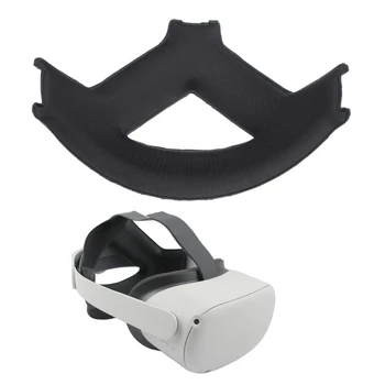 New Black PU Leather Replacement Parts Reduce Pressure Head Strap Protection Pad For Oculus Quest 2 Elite