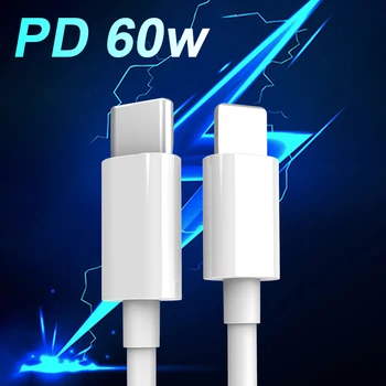 1m PD Kabel-60W USB Type C Type C Hurtig Opladning Kabel til Samsung S10 20 Galaxy A50s S9 S10 S20 PD Kabel Til iPhone 11 Xiaomi