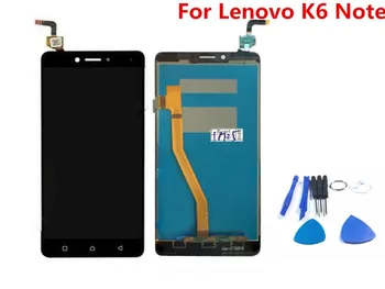 Test LCD-Skærm Til K6 Bemærk LCD-Skærm Touch screen Digitizer Assembly For Lenovo K6 Bemærk K53a48