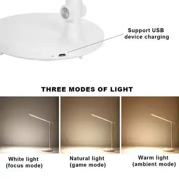 LED Nail Art bordlampe Beskyttelse af Øjne Lysstyrke Justerbar Læsning Study bordlampe Lys for Tatoveringer Manicure Lampe