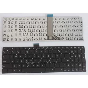 NY for ASUS X553 X553M X553MA K553M K553MA F553M F553MA Sort OS, værdiboks til bærbar Tastatur