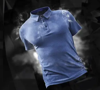 Offentlig quick-tørring af tøj POLO shirt, mænds sport revers lys tynd stræk-korte ærmer-teknologi t-shirt til xiaomi youpin