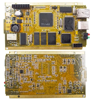 For Renault Kan Clip V202 Guld Fuld Chip CYPRESS AN2131QC 1998-2020 Bil Diagnostisk Værktøj Gaver Dialogys+Pin-Extractor+Reprog V181