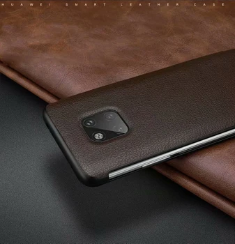 Ko Læder taske til Huawei Mate9 10 20 Pro Flip Case Wallet Cover Magnet Telefonen Sagen for Huawei Mate 20 Pro Sag Smart Vindue