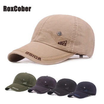 RoxCober Sommeren unisex udendørs travel Golf kasketter bomuld Solid Snapback Caps hat Justerbar Hip Hop Hatte Visirer solhatte