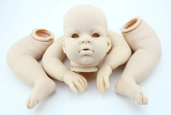 NPK 26/28inches bebe Genfødt levering genfødt lille barn dukke kit vinyl silikone baby genfødt skimmel DIY-Toy dukke dele