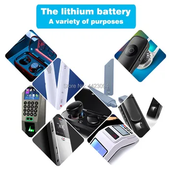 3,7 V 80mAh Li-ion Batteri 301425 Lithium-Polymer Genopladeligt Batteri til MP3, MP4, bluetooth headset LED lys-optager