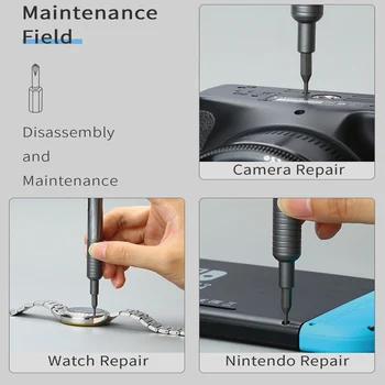 Hand tool kit 31 i 1 precision skruetrækker fast skruetrækker bit magnetiske boret mobiltelefon reparation precision skruetrækker