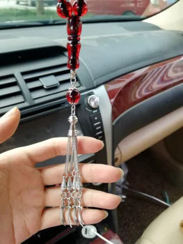 Zulfiqar Sværd af Imam Ali smykker Harpiks Rav Bøn Perler muslimske tasbih islamiske Rosenkrans misbaha masbaha sibha subha Ramadan
