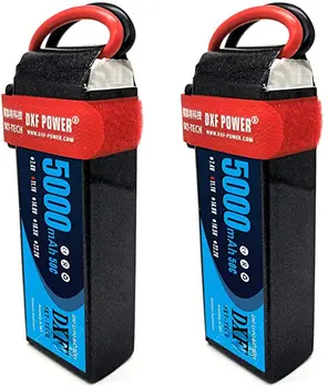 DXF-Lipo Batteri 11,1 V 3S 14,8 V 4S 5000Mah 5200Mah 6500Mah 50C 100C 200C i RC 1/8 1/10 Buggy Lastbil Arrma xxmax Bil