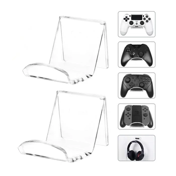 2stk Video Spil Controller, Headset Hængende Stand Holder vægbeslag Display Rack