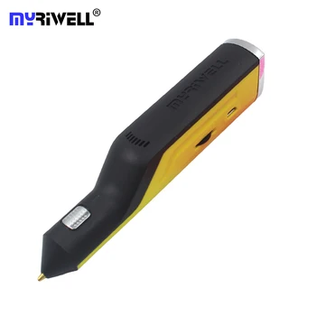 Myriwell DIY 3D-Pen/Hot Melt Lim Pistol,USB-Opladning af 3D-Print-Pen+6color limstift Creative Toy Gave Til Børnene Design