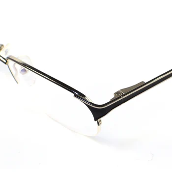 Bauhaus Mærke Retro Vintage Metal Frame Briller Klar Linse Briller Unisex nærsynethed computer optisk ramme brillestel