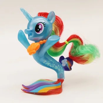 PVC Hest Action Figurer Venskab Er Magic Princess Luna Celestia Rainbow Dash Unicorn Legetøj dukke Til Pigerne kids legetøj