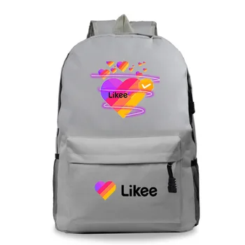 Russisk Stil Likee Rygsæk til Studerende indstillinger indstillinger LIKEE Video 1 App Softback Laptop Backpack skoletasker til Teenage-Piger Rejser