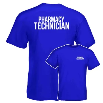 Apotek Tekniker T-Shirt, Medical Health Care Work Wear 2019 Seneste Mænd Mode Trykt T-Shirt Mænd Bomuld 3D-T-Shirts