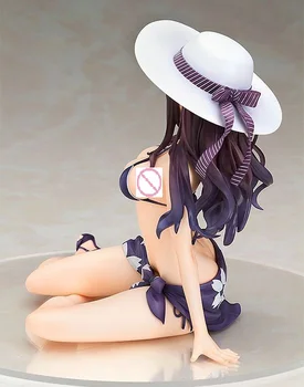 Japansk Animationsfilm sexet saenai heltinde ingen handling figur sodate-kata Kasumigaoka Utaha badedragt figur 14cm legetøj bikini girl toy