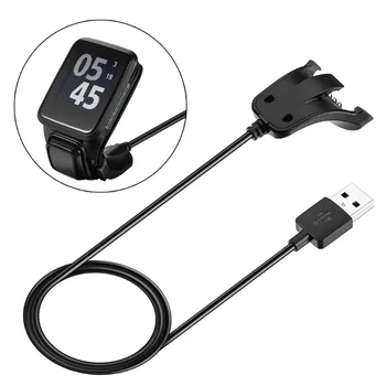 Hot Selling Se Opladeren Data USB Oplader Klip Opladning Kabel Til TomTom 2 3 Runner Golfspiller GPS Ur Dec15
