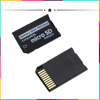 10stk/masse Hot Salg Micro SD-TF til Memory Stick MS Pro Duo Læseren for Adapter Omformer Enkelt Kanal TF Kort til MS-Adapter 2019