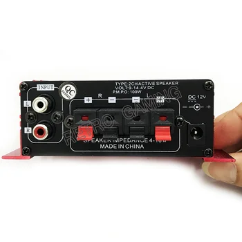 MA-170 12V 2 kanaler LED Mini HIFI Stereo-Forstærker til Arcade JAMMA MAME spil Maskine Kabinetter