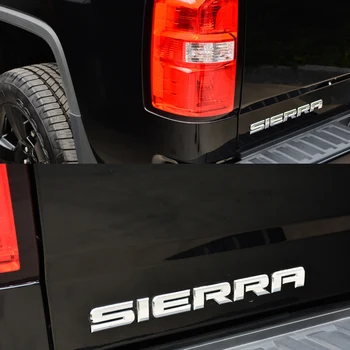 GMC Sierra Z71 4x4 ABS Plast Bil Hætte Døren Fender Bageste Hale Kuffert Badge-Logo Mærkat Mærkat Pickup Truck