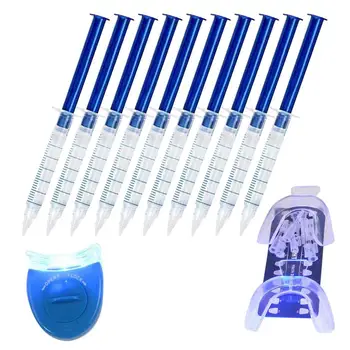 Tandlæge Tandblegning 44% Brintoverilte Dental Blegning, Oral Gel Kit Tandblegningsmiddel Dental Værktøj