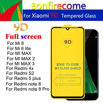 50stk For Redmi note 8 Pro Fuld Dækning Hærdet Glas Til Remdi 4X S2 5Plus Skærm Protektor Til Xiaomi Mi-8 lite Mi max 1 2 3
