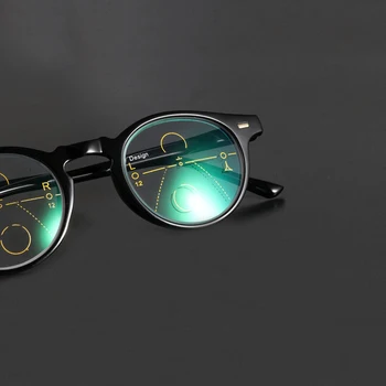 Seemfly Progressiv Multifokal Læsning Briller Anti Blå Lys I Nærheden Af Langt Syn Magnifying Briller Presbyopi Langsynethed Briller