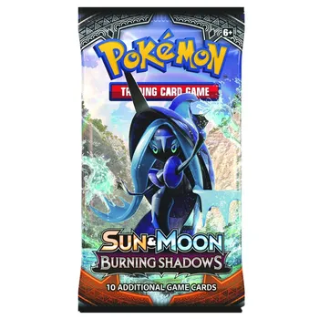 324Pcs Pokemon-Kort Sun & Moon Brændende Skygger Box (Pakke af 36) Trading Card Game Kids Collection Legetøj