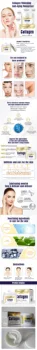 Disaar Kollagen styrketræning Creme 80g Face Cream Hud Pleje Hvidtekalk Fugtgivende Anti-aging, Anti Rynke koreanske Facial Cream