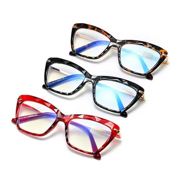 Klar Cat Eye Diamant Gennemsigtig Briller Kvinder Optiske Billeder Luksus Mærke Mode Briller til Læsning armação de oculos feminino